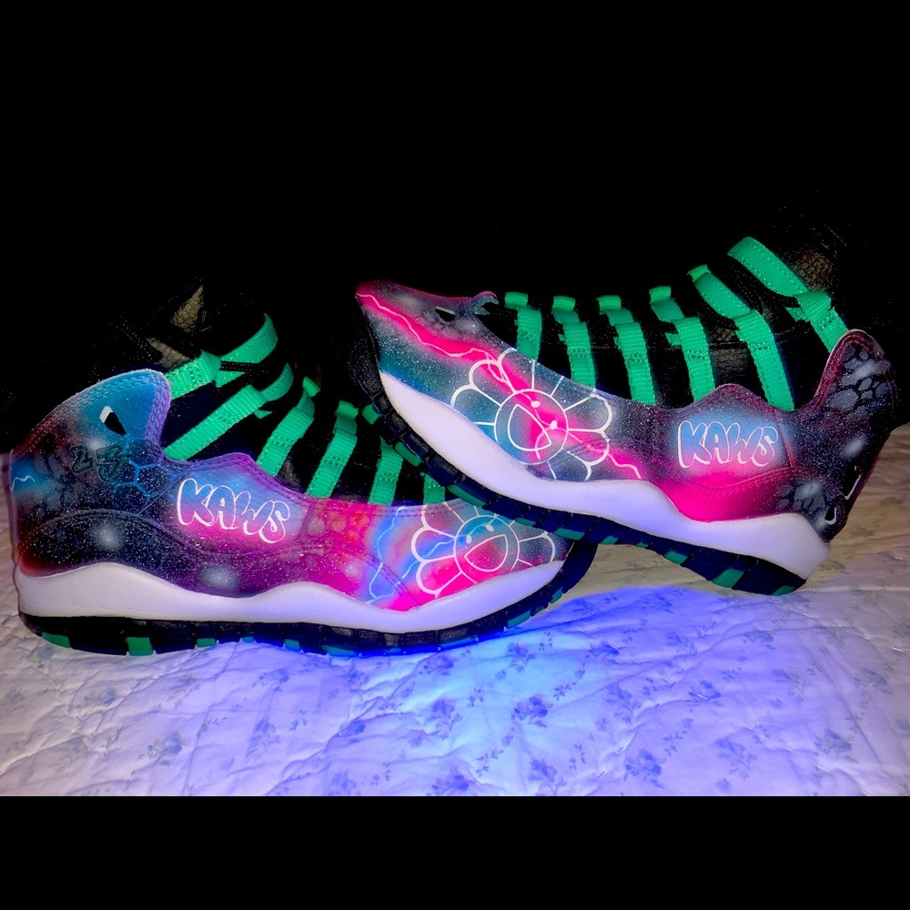 Jordan 10 custom Kaws/Galaxy